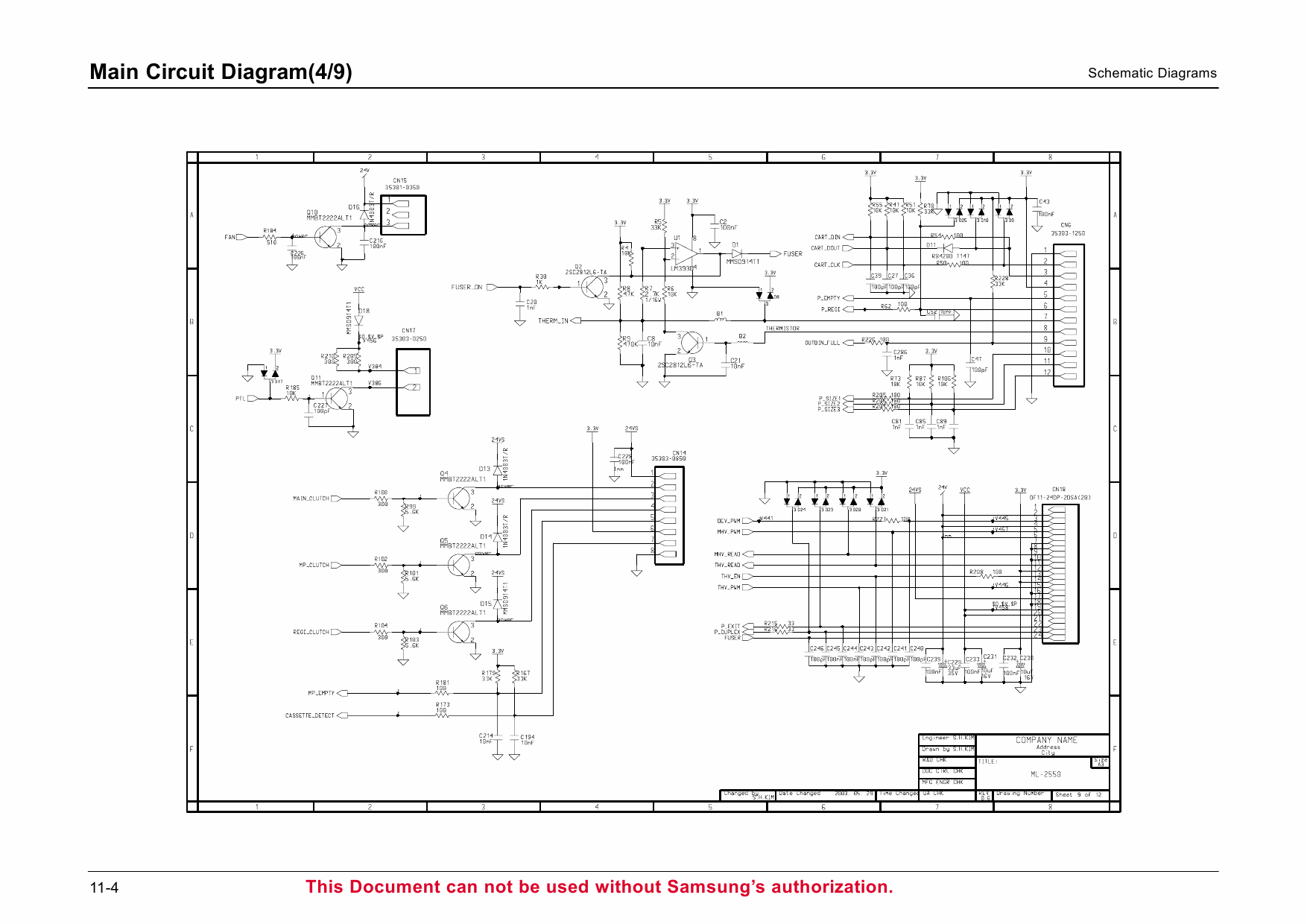 Samsung Laser-Printer ML-2550 2551N 2552W Parts and Service Manual-6